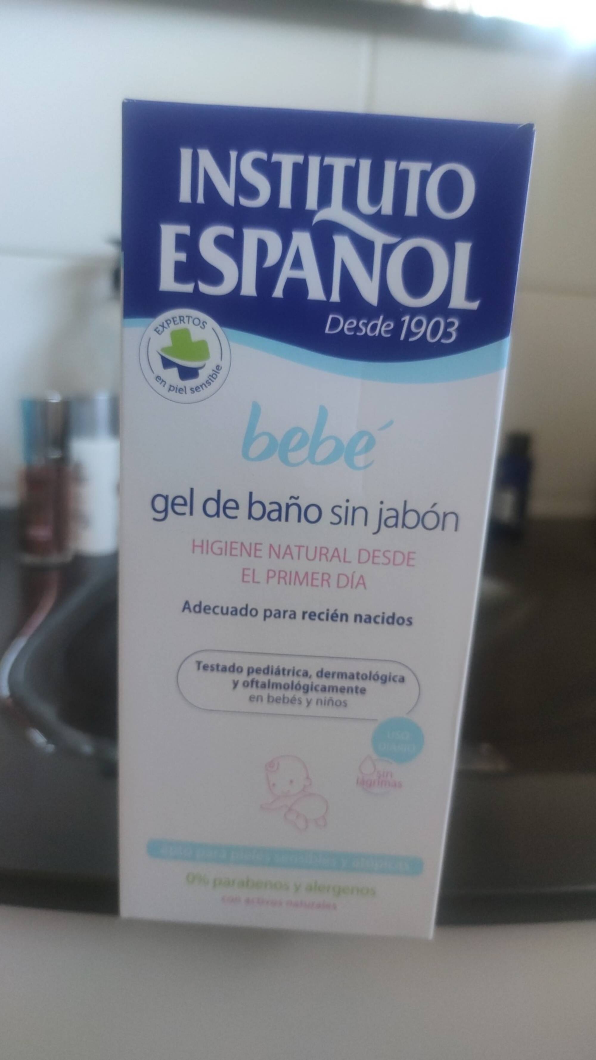 INSTITUTO ESPAÑOL BEBÉ GEL DE BAÑO SIN JABÓN 500ML