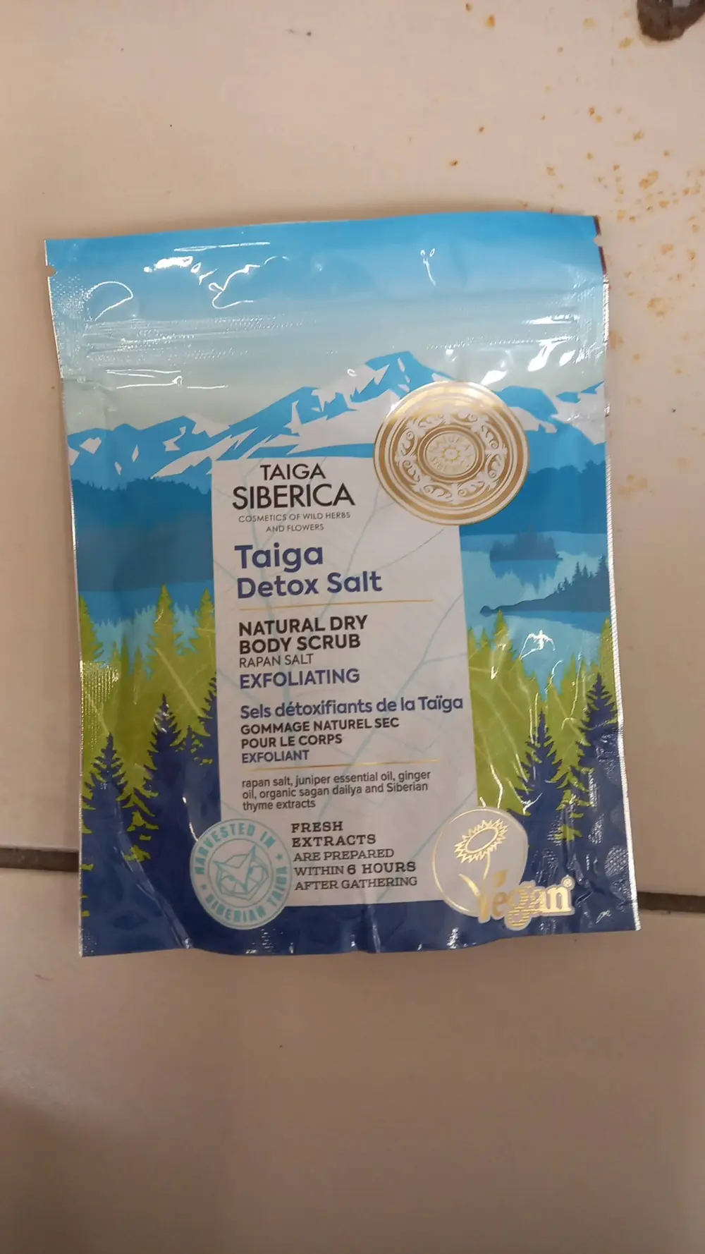 NATURA SIBERICA - Taiga siberica - Taiga detox salt Gommage naturel sec