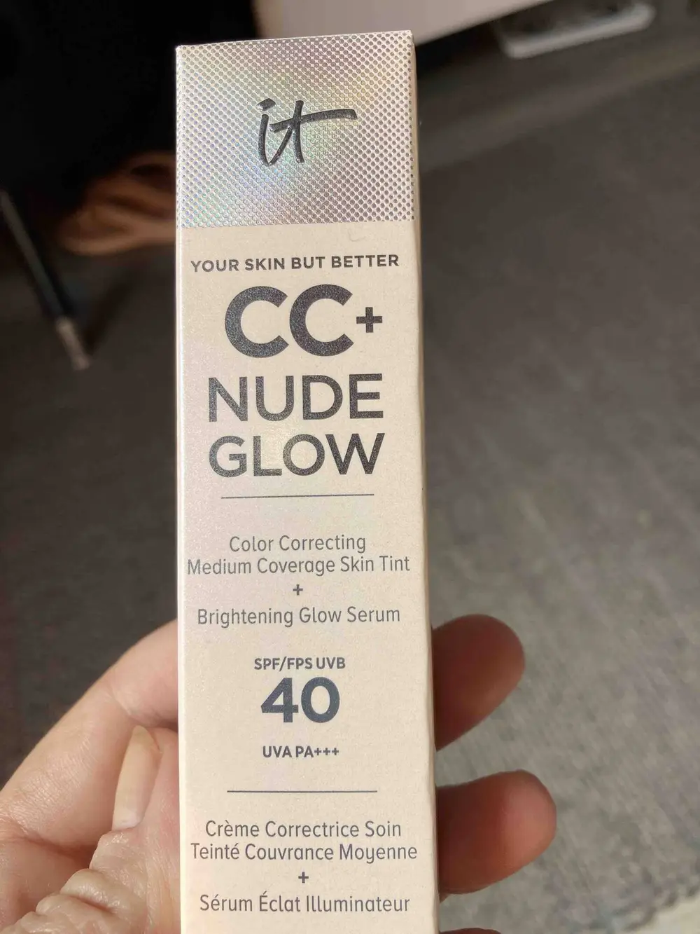 IT COSMETICS - CC+ nude glow - Crème correctrice + Sérum éclat