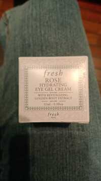 FRESH - Rose hydrating - Eye gel cream