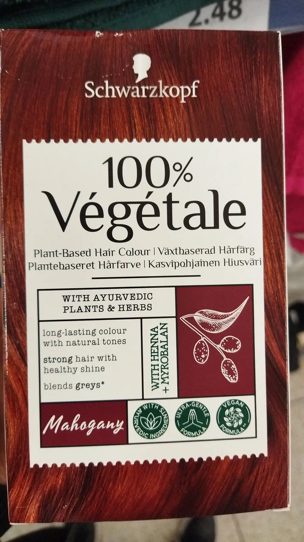 SCHWARZKOPF - 100% végétale - Plant based hair colour 