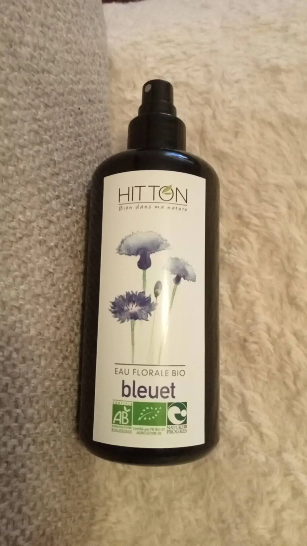 HITTON - Bleuet - Eau florale bio 