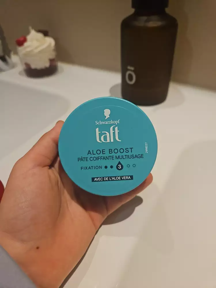 SCHWARZKOPF - Taft aloe boost - Pâte coiffante multiusage fixation 3