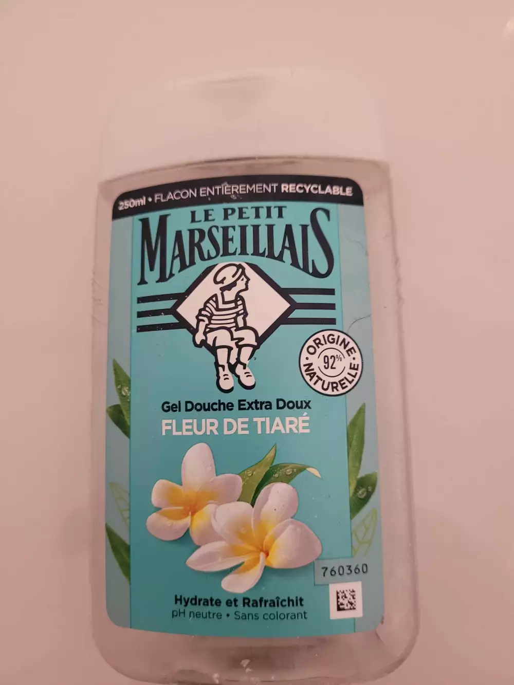 LE PETIT MARSEILLAIS - Fleur de tiaré - Gel douche extra doux