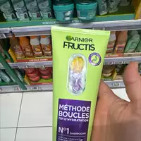 GARNIER - Fructis - Shampooing n°1 méthode boucles