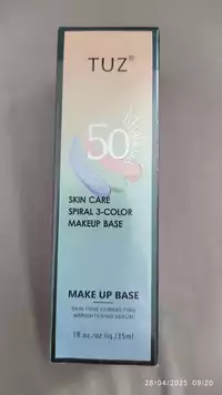 TUZ - Make up base spiral 3-color 