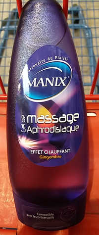MANIX - Gel de massage aphrodisiaque
