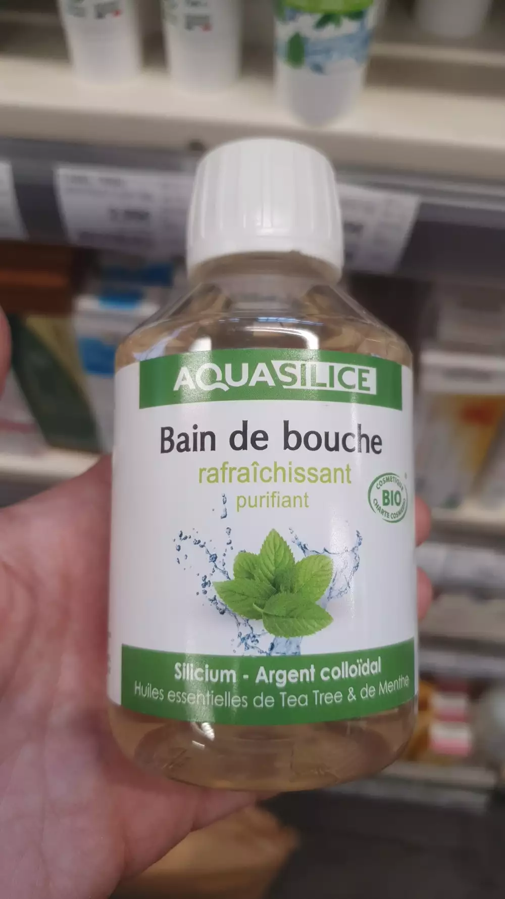 AQUASILICE - Bain de bouche rafraîchissant