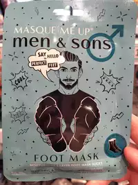MASQUE ME UP - Men & sons - Masque chaussettes couches hydratant pour pieds