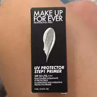 MAKE UP FOR EVER - UV protector step1 primer - Base lumière hydratante et protectrice