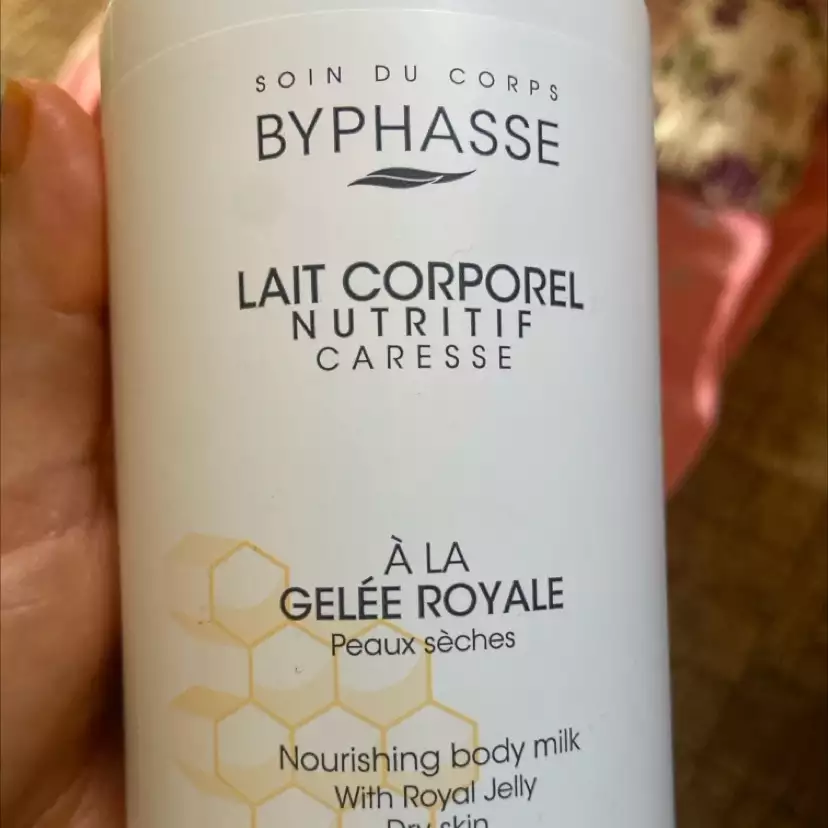 BYPHASSE - Lait corporel nutritif caresse à la gelée royale