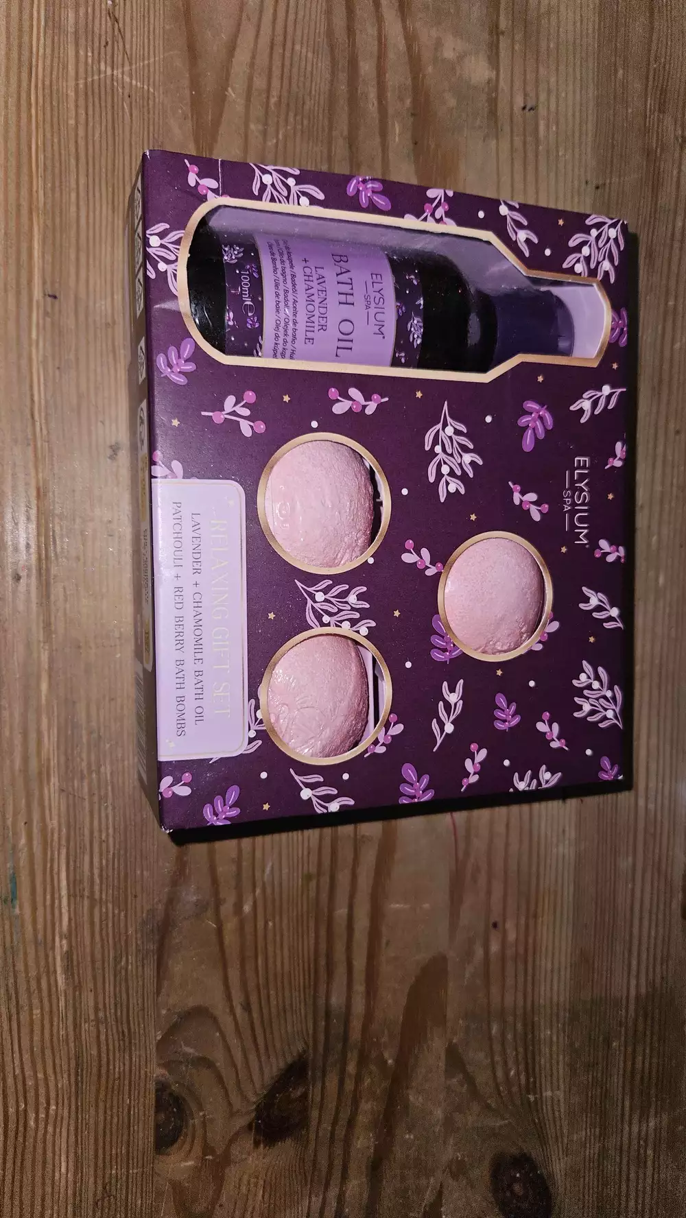 ELYSIUM - Bath oil + relaxing gift set