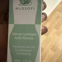 MUSSOFI - Sérum unifiant anti-tâches
