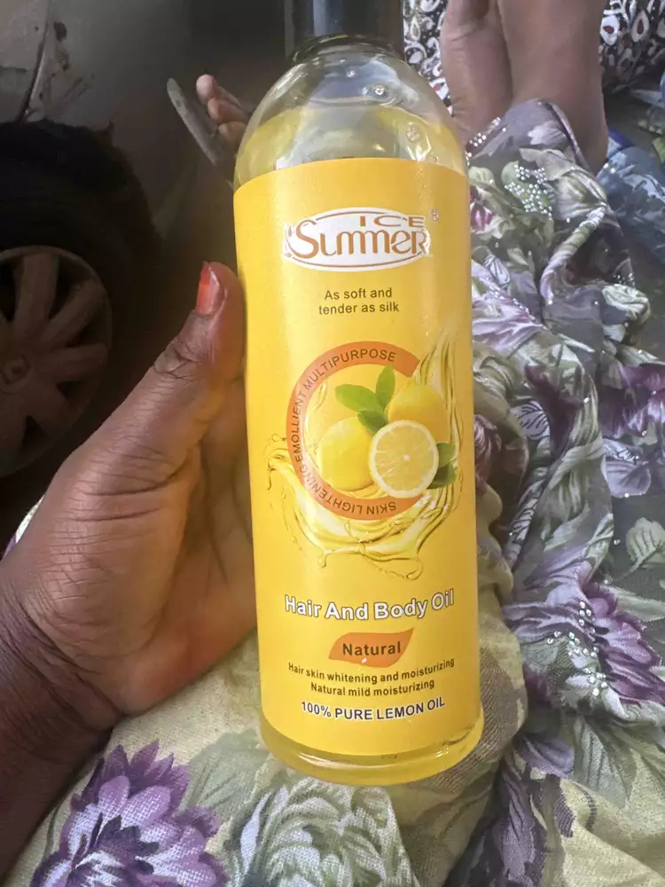 ICE SUMMER - Hair and body oil pure lemon oil