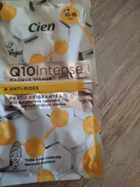CIEN - Q10 Intense - Masque visage anti-rides