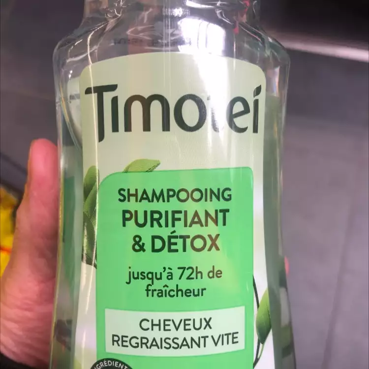 TIMOTEI - Cheveux regraissant vite - Shampooing purifiant & détox