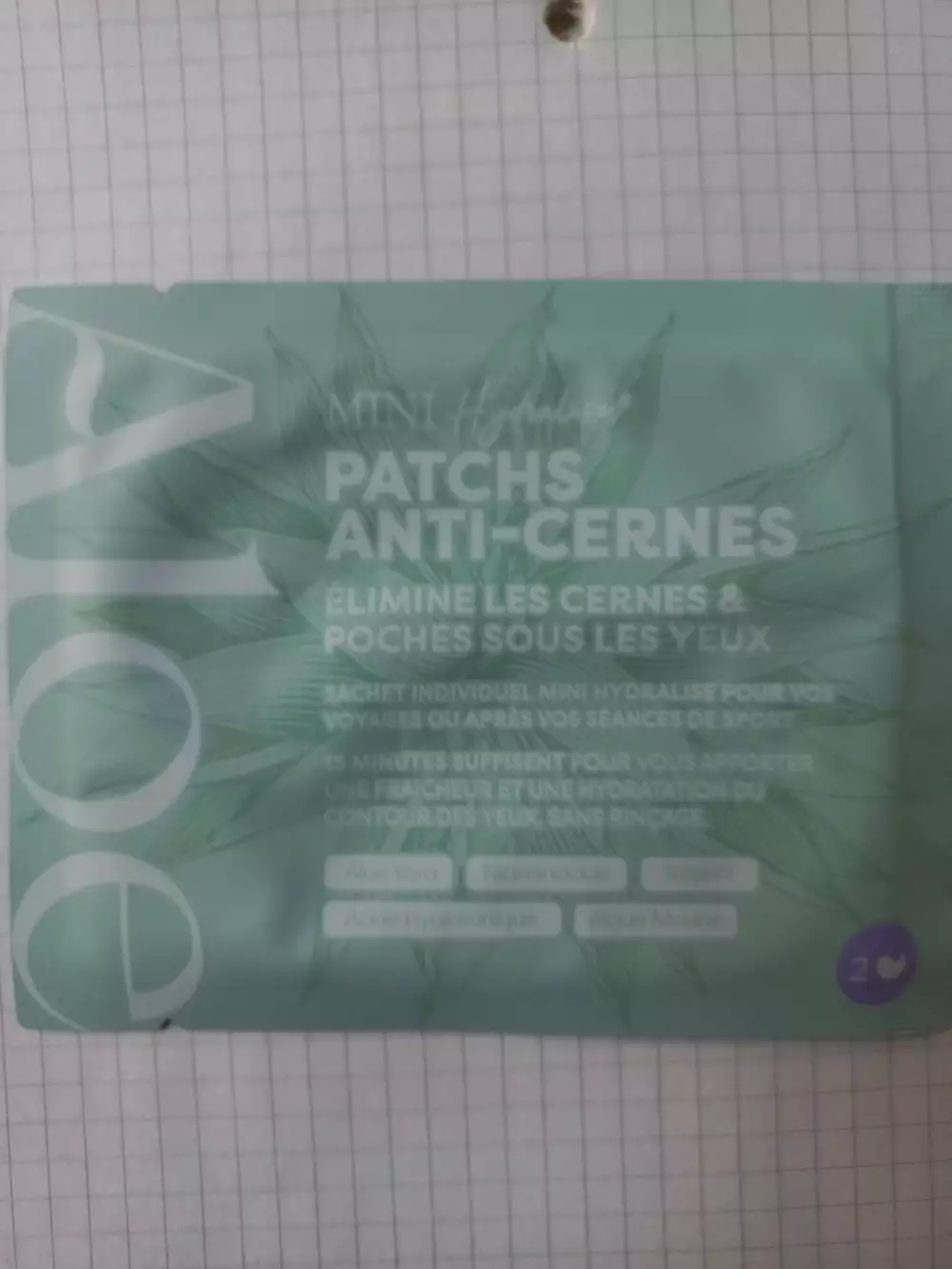 ALOE PARIS - Patch anti-cernes