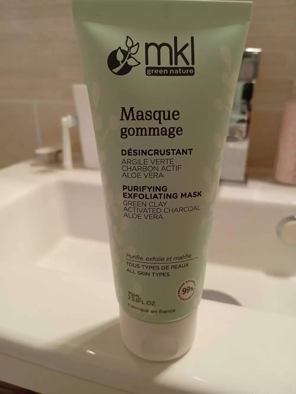 MKL - Désincrustant - Masque gommage