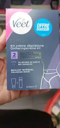 VEET - Expert kit crème dépilatoire maillot intégral
