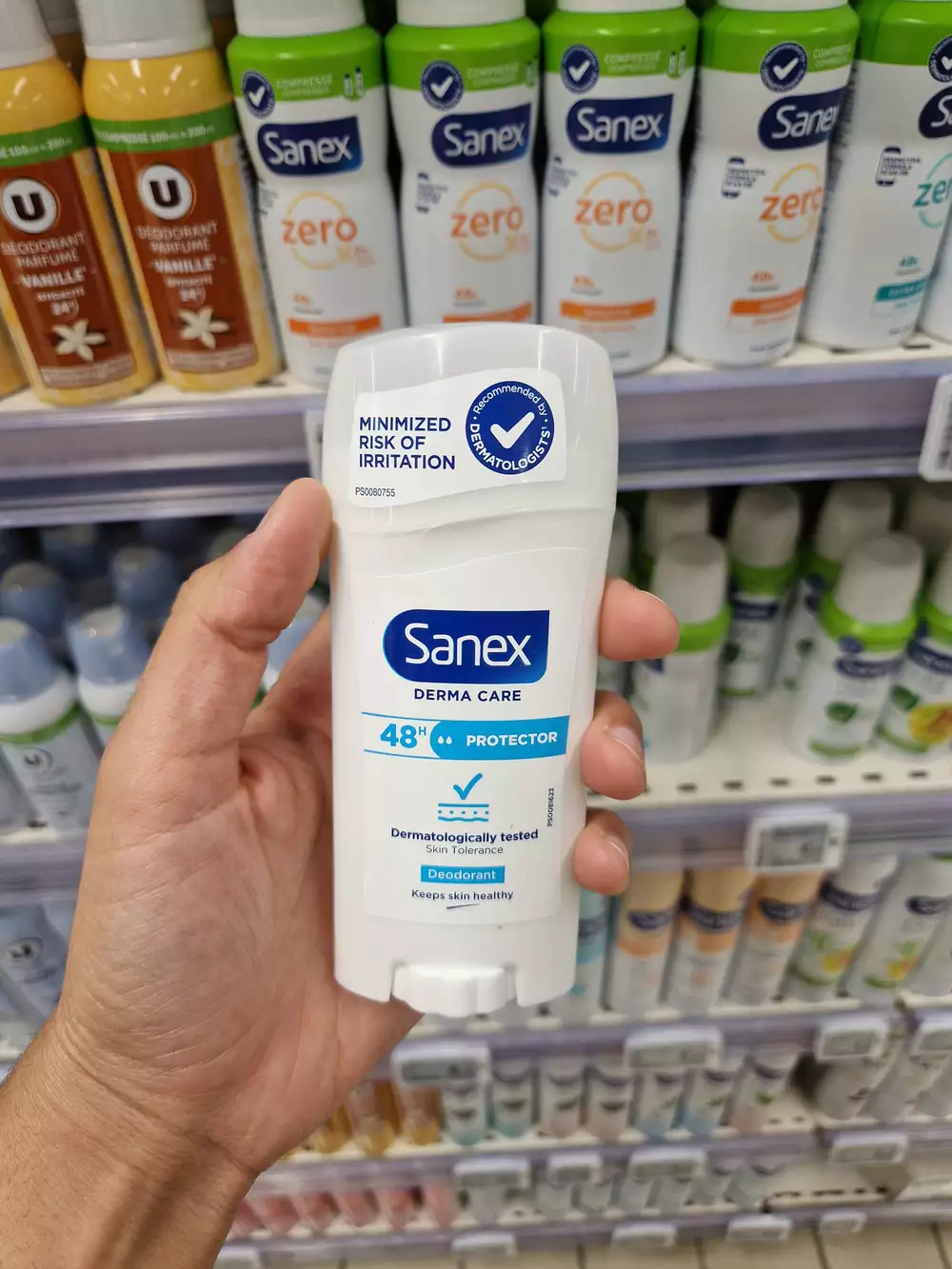 SANEX - Derma care - Déodorant 48h protector