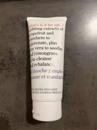 WHATSINITFORME - Gel douche pamplemousse et mandarine 