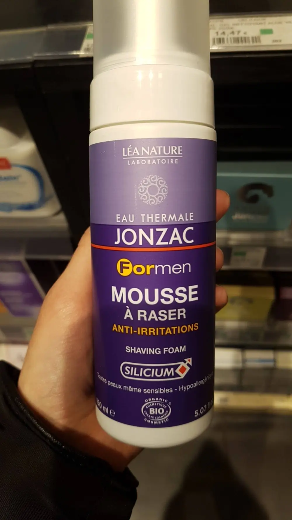 EAU THERMALE JONZAC - Formen mousse à raser anti-irritations