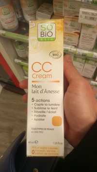 SO'BIO ÉTIC - Cc Cream - Mon lait d'ânesse bio