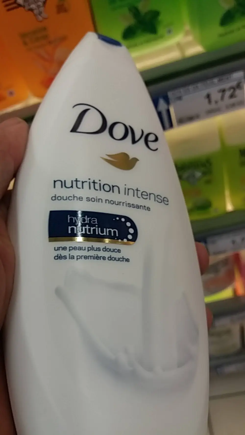 DOVE - Nutrition intense - Douche soin nourrissante