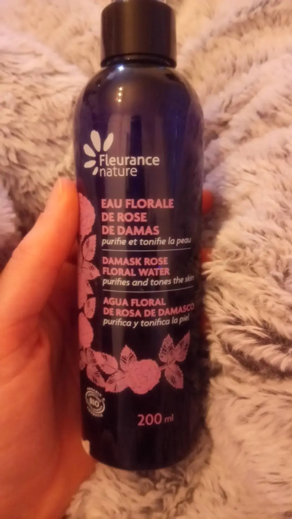 FLEURANCE NATURE - Eau florale bio de rose de damas 