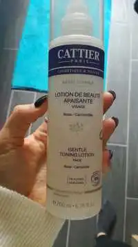 CATTIER PARIS - Rosée florale - Lotion de beauté apaisante bio