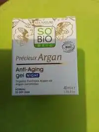 SO'BIO ÉTIC - Précieux argan - Anti-aging night gel