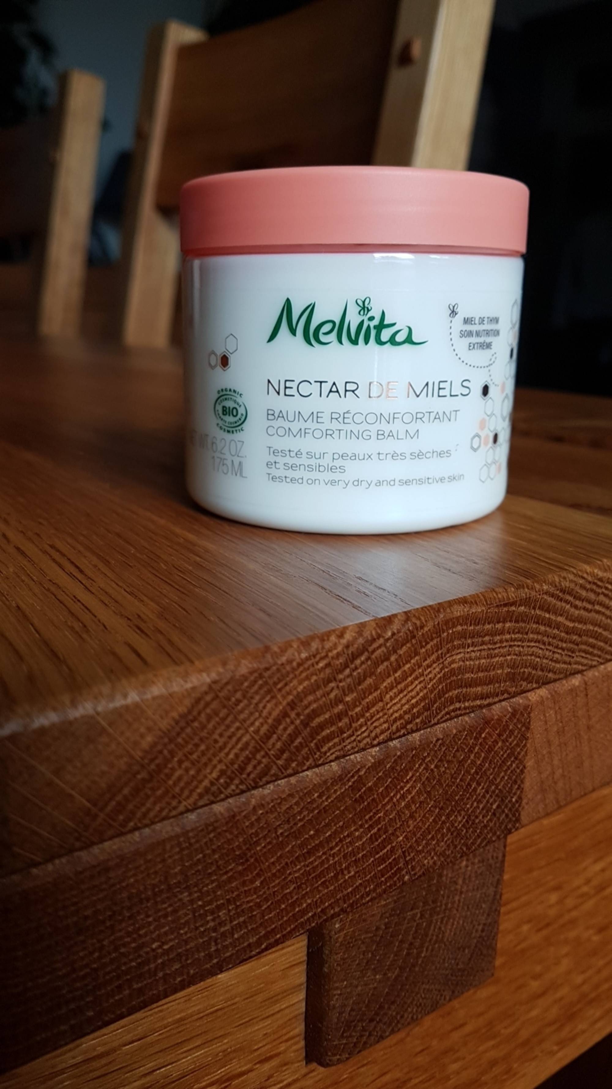 MELVITA - Baume réconfortant - Nectar de miel