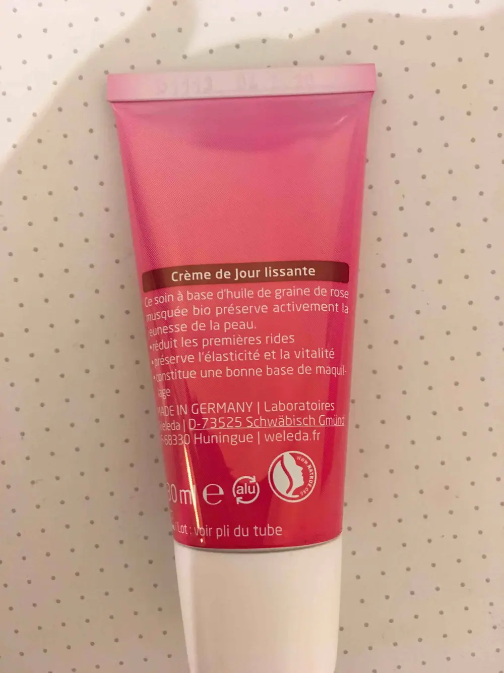 WELEDA - Rose musquée - Crème de jour lissante