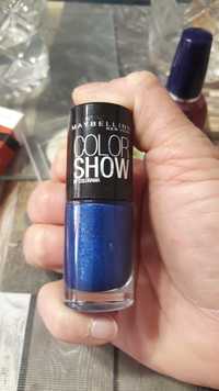 MAYBELLINE - Ocean blue Color show - Vernis