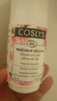 COSLYS - Fraîcheur délicate - Déodorant