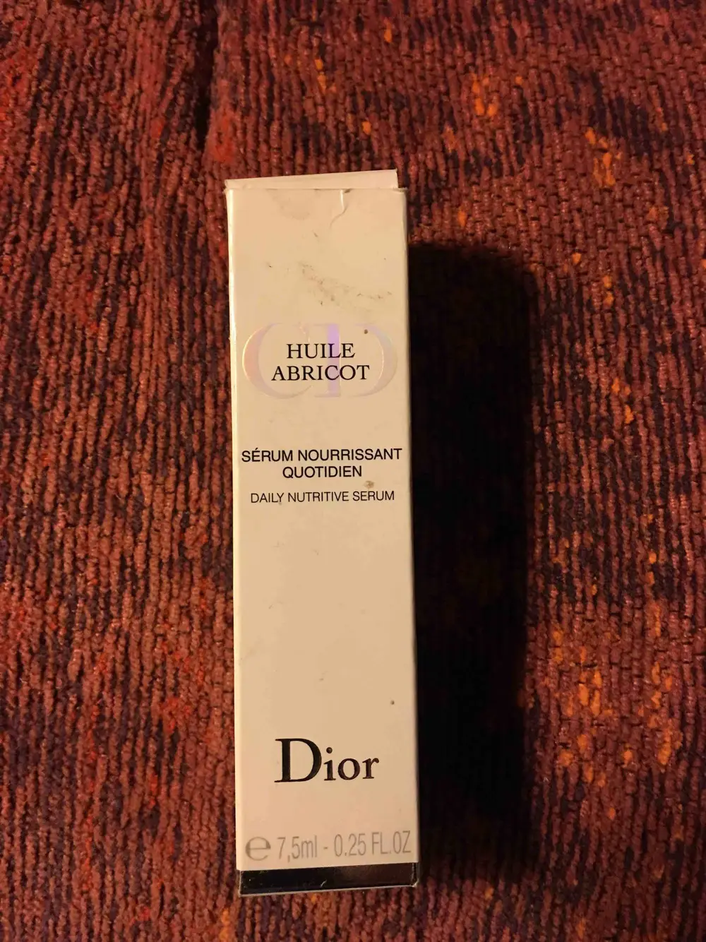 DIOR - Huile abricot - Sérum nourrissant quotidien