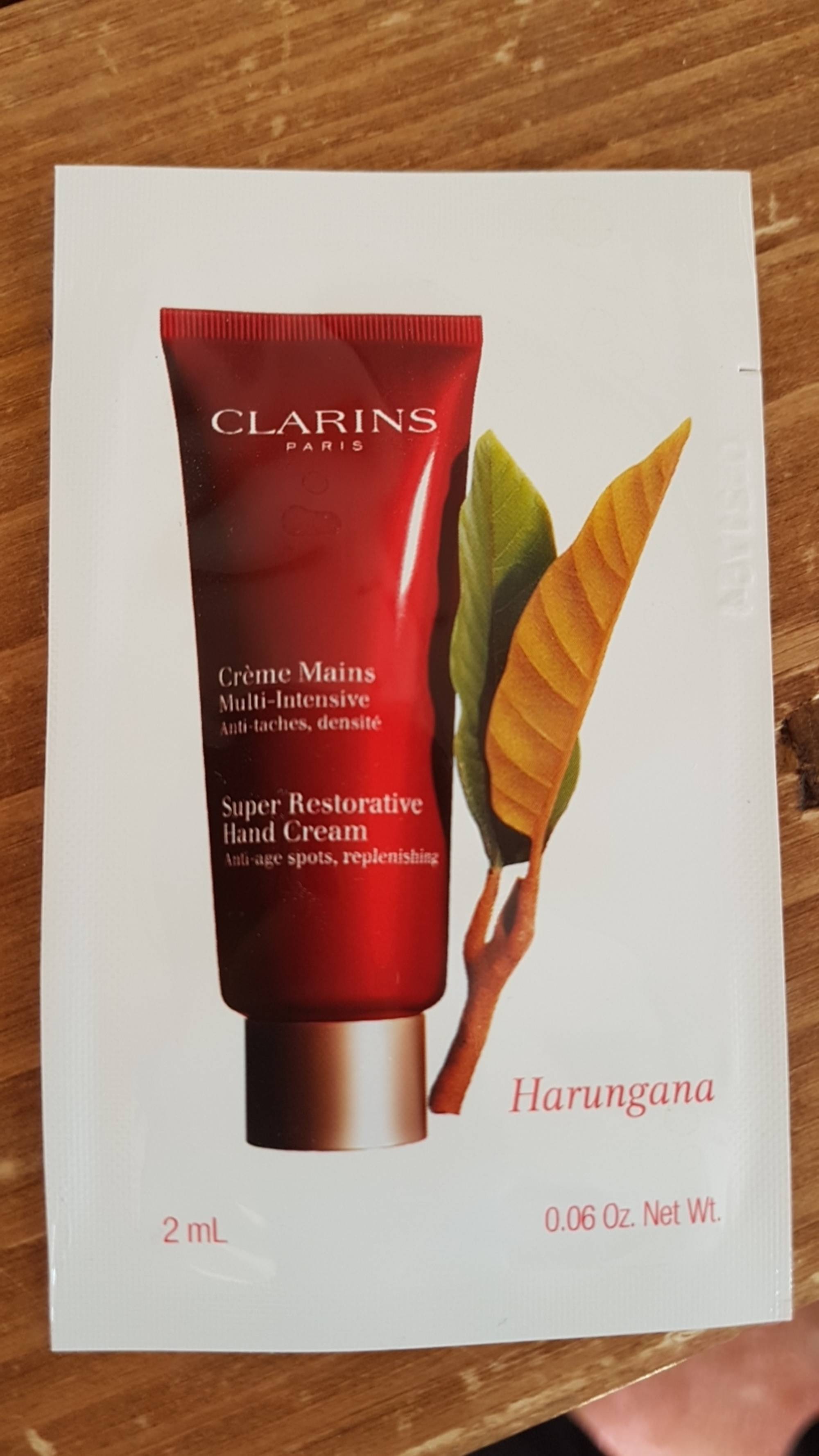 CLARINS - Harungana - Crème mains Multi-Intensive