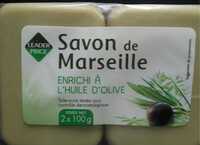 LEADER PRICE - Savon de Marseille enrichi à l'huile d'olive