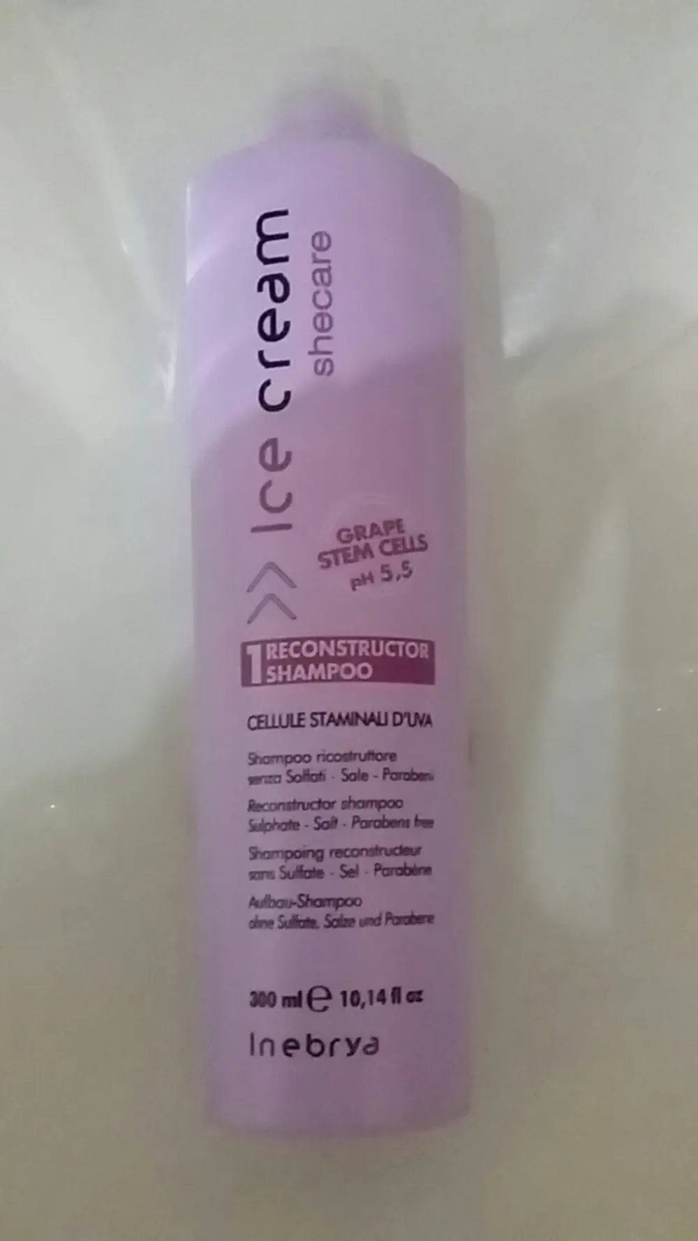INEBRYA - Ice cream shecare - Shampooing reconstructeur