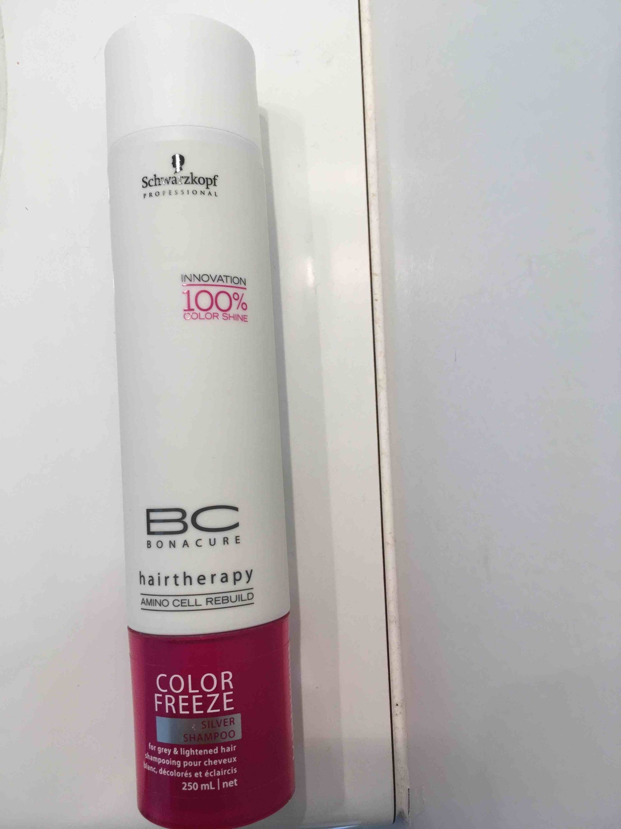 SCHWARZKOPF - BC Bonacure - Color freeze silver shampoo