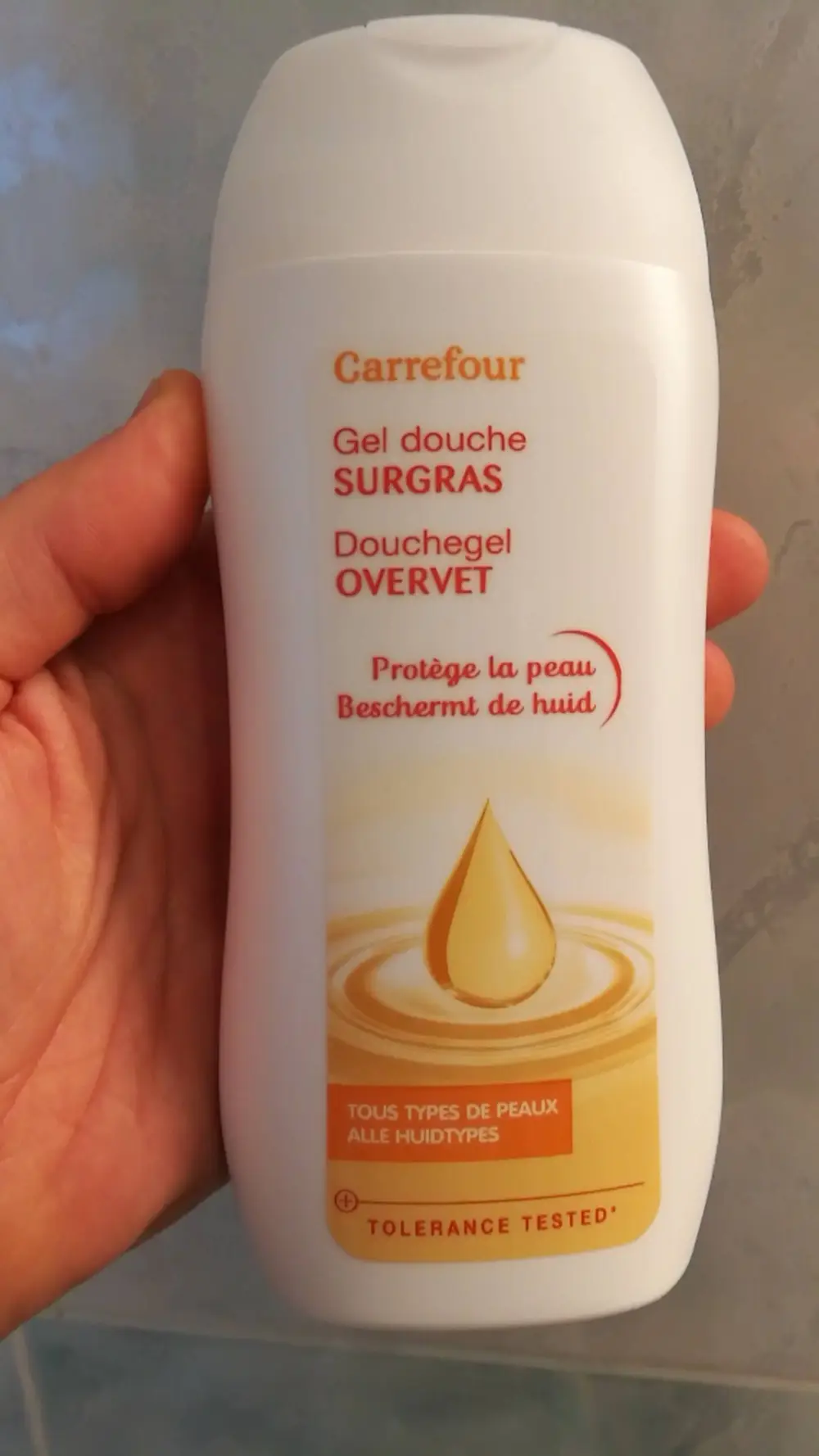 CARREFOUR - Gel douche surgras