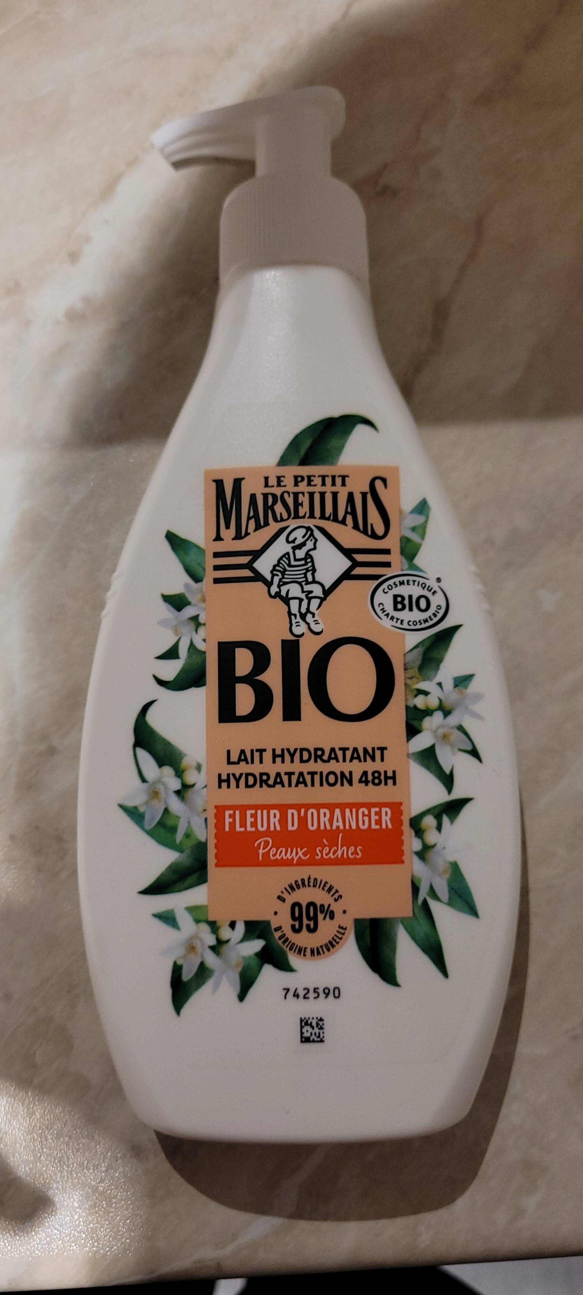 LE PETIT MARSEILLAIS - Bio fleur d'oranger - Lait hydratant hydratation 48h