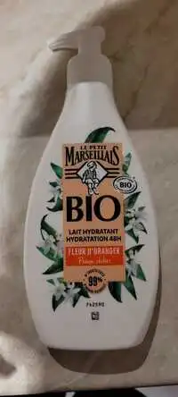 LE PETIT MARSEILLAIS - Bio fleur d'oranger - Lait hydratant hydratation 48h