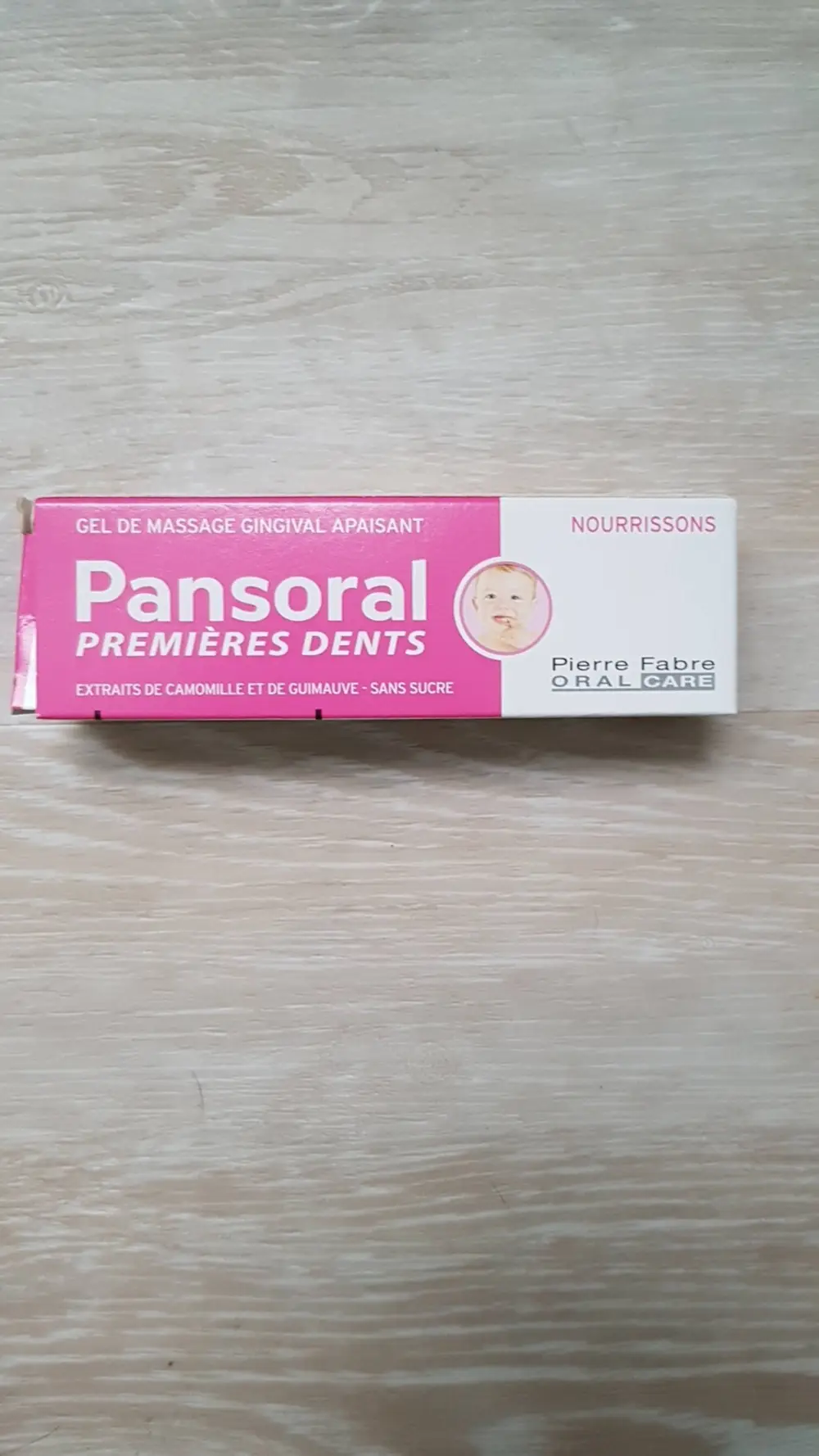 PIERRE FABRE - Pansoral premières dents - Gel de massage gingival nourrissons