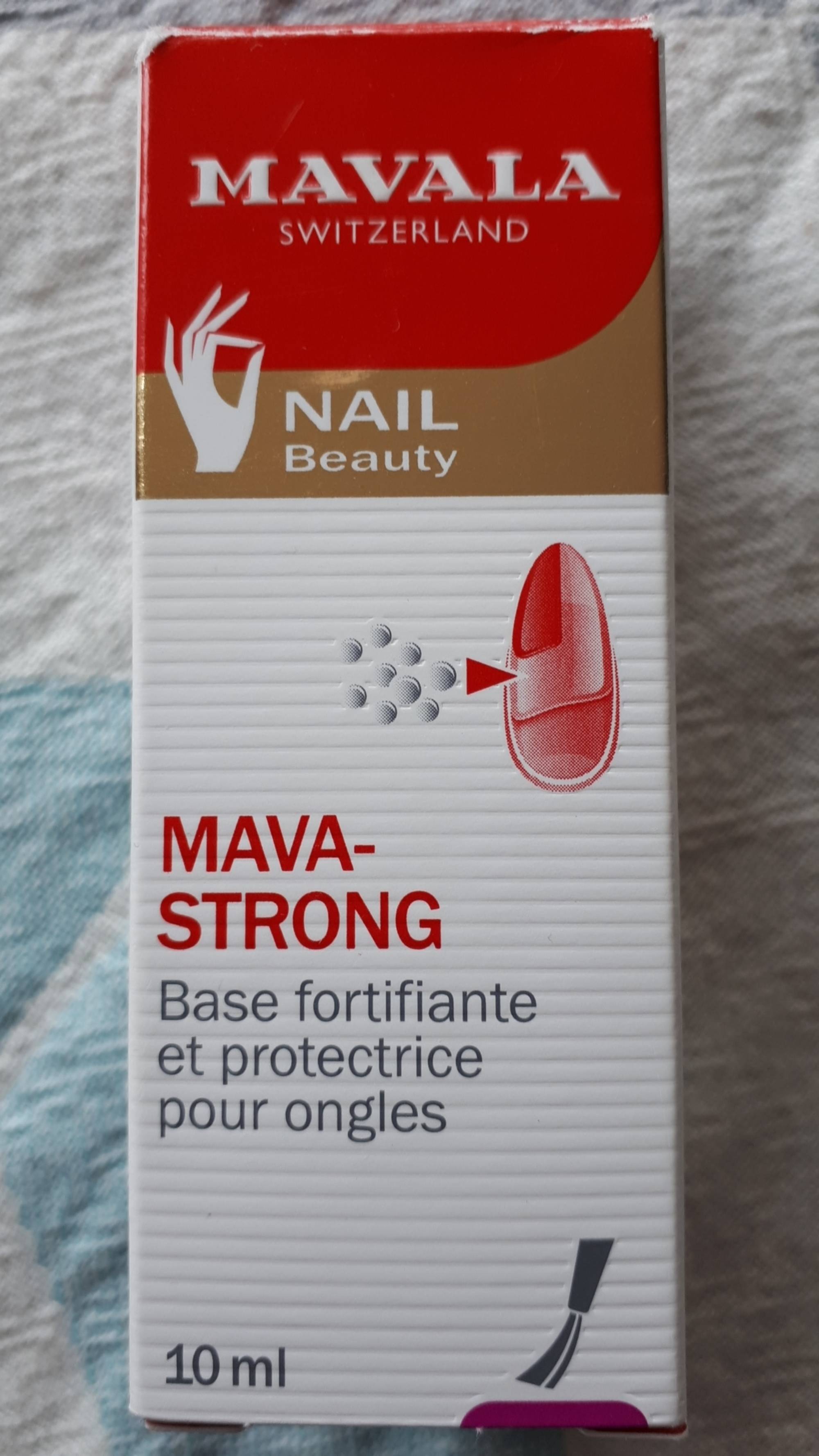 MAVALA - Mava-strong - Base fortifiante et protectrice pour ongles 