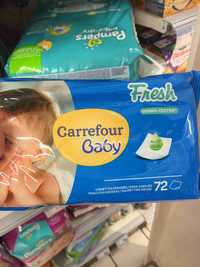 CARREFOUR - Baby fresh - Lingettes épaisses