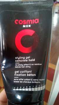 COSMIA - Men - Gel coiffant fixation béton