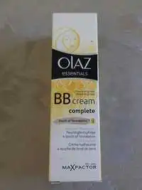 OLAZ - BB cream complete - Touch of foundation - Teint moyen - Crème hydratante + touche de fond de teint - SPF 15