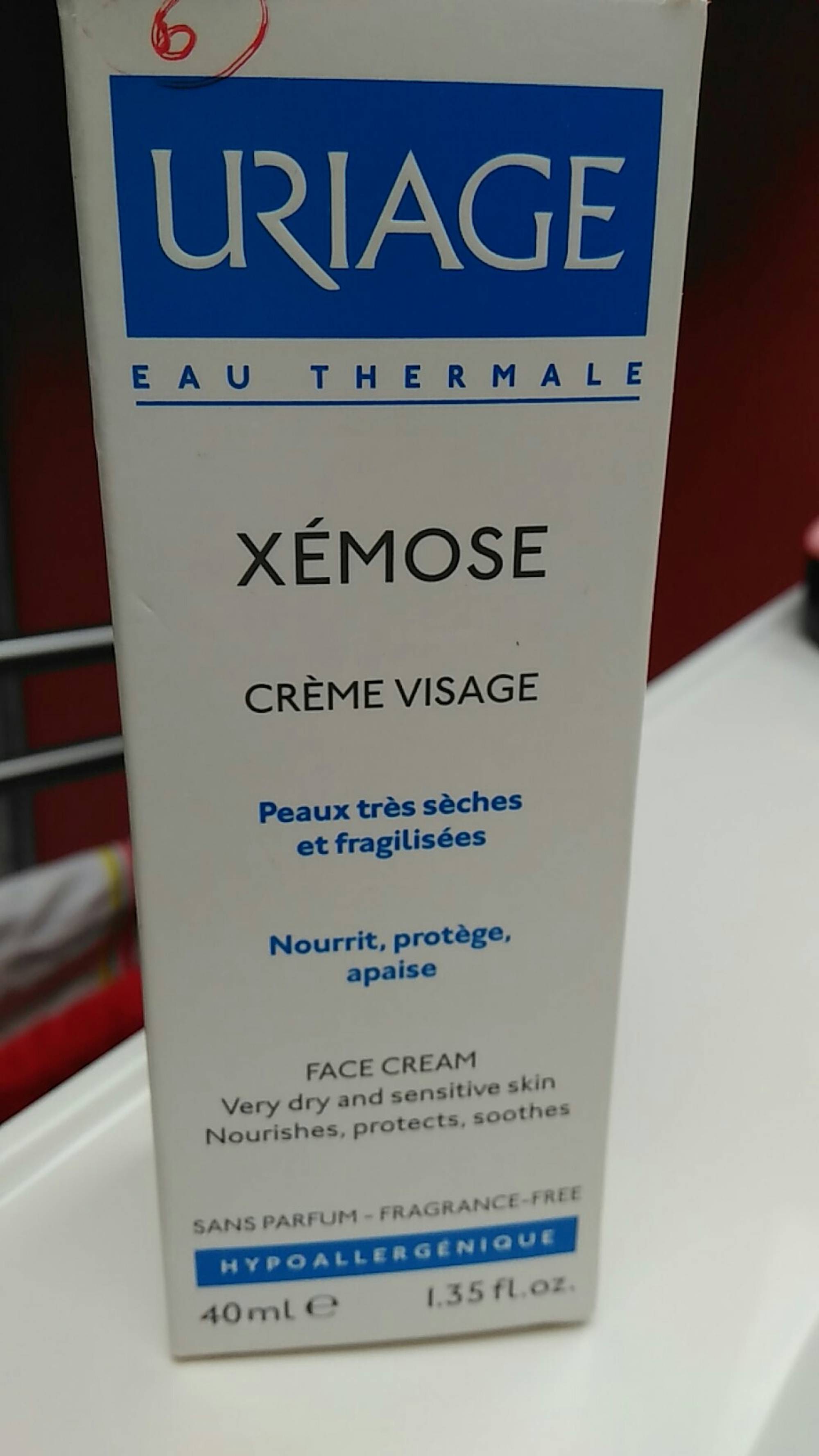 URIAGE - Xémose - Crème visage hypoallergénique 