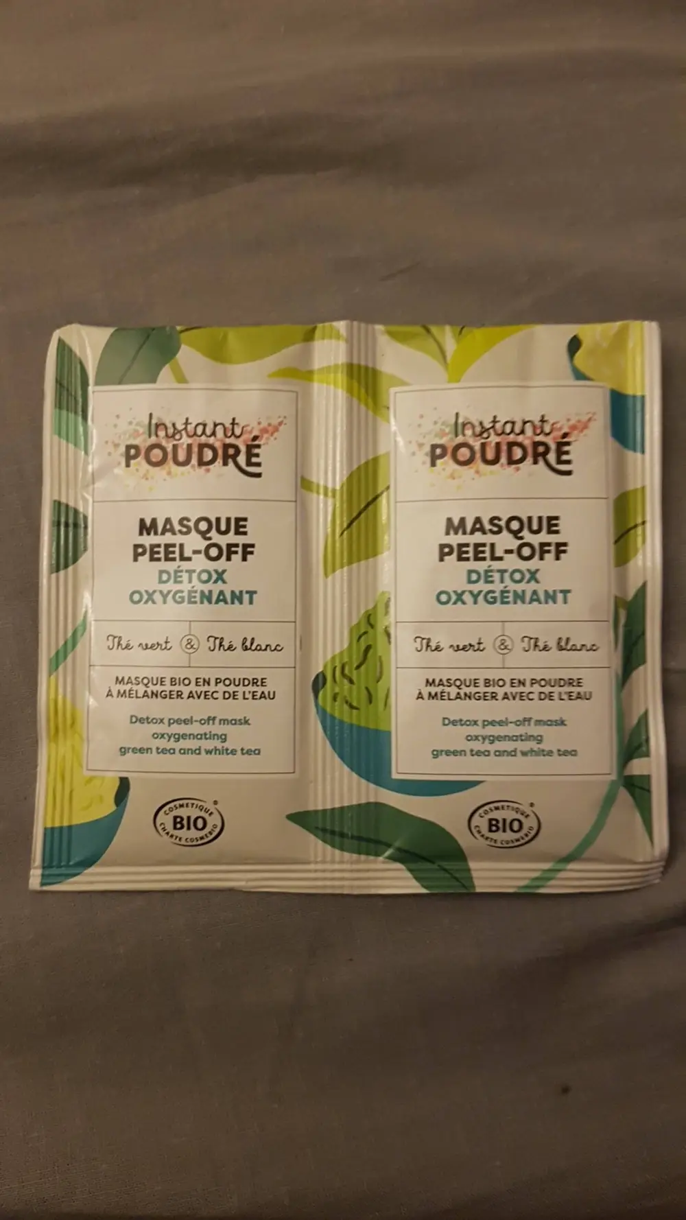 INNOV'EFFETS - Instant poudre - Masque peel-off détox oxygénant
